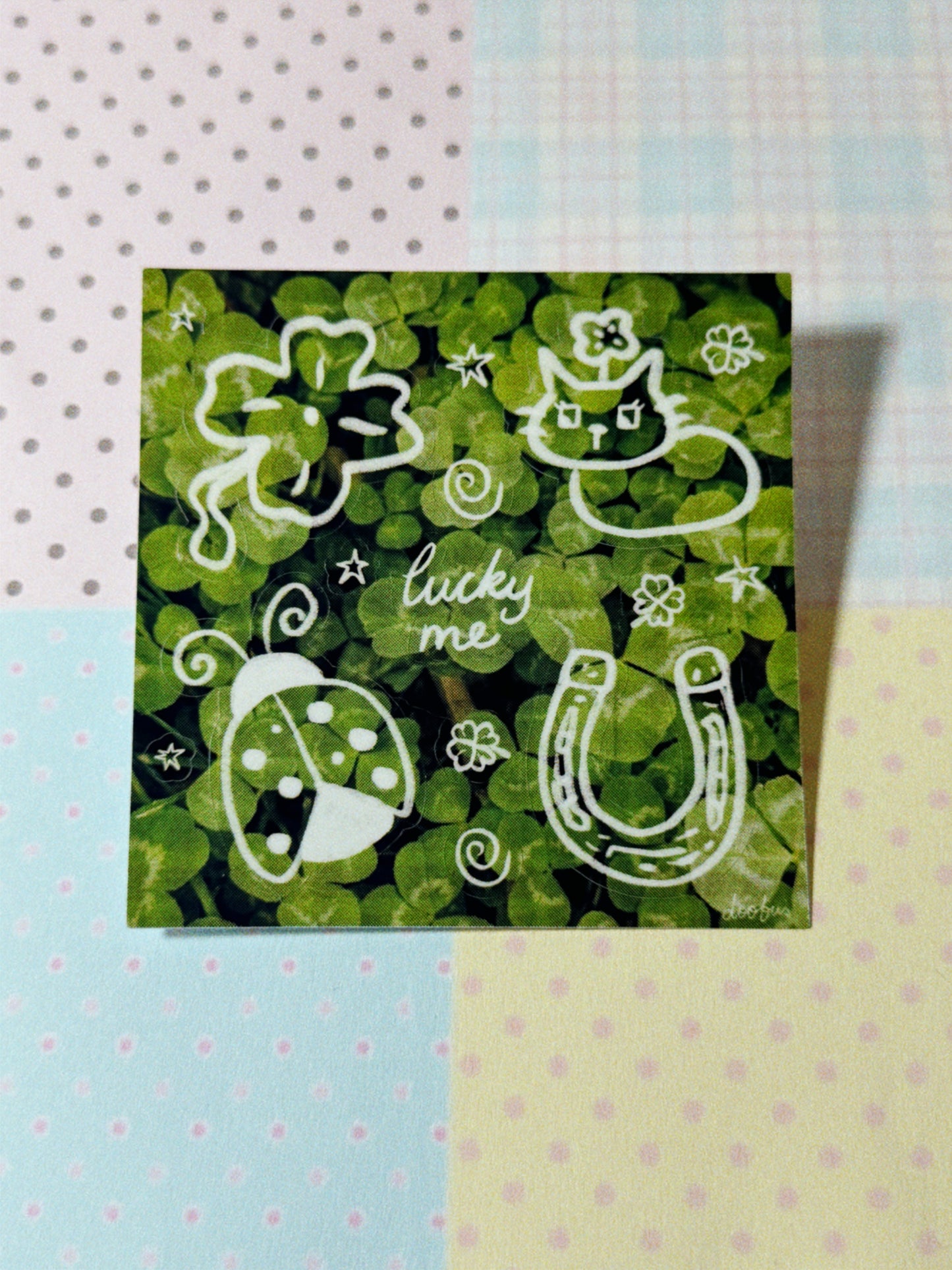 Lucky Clovers Sticker Sheet