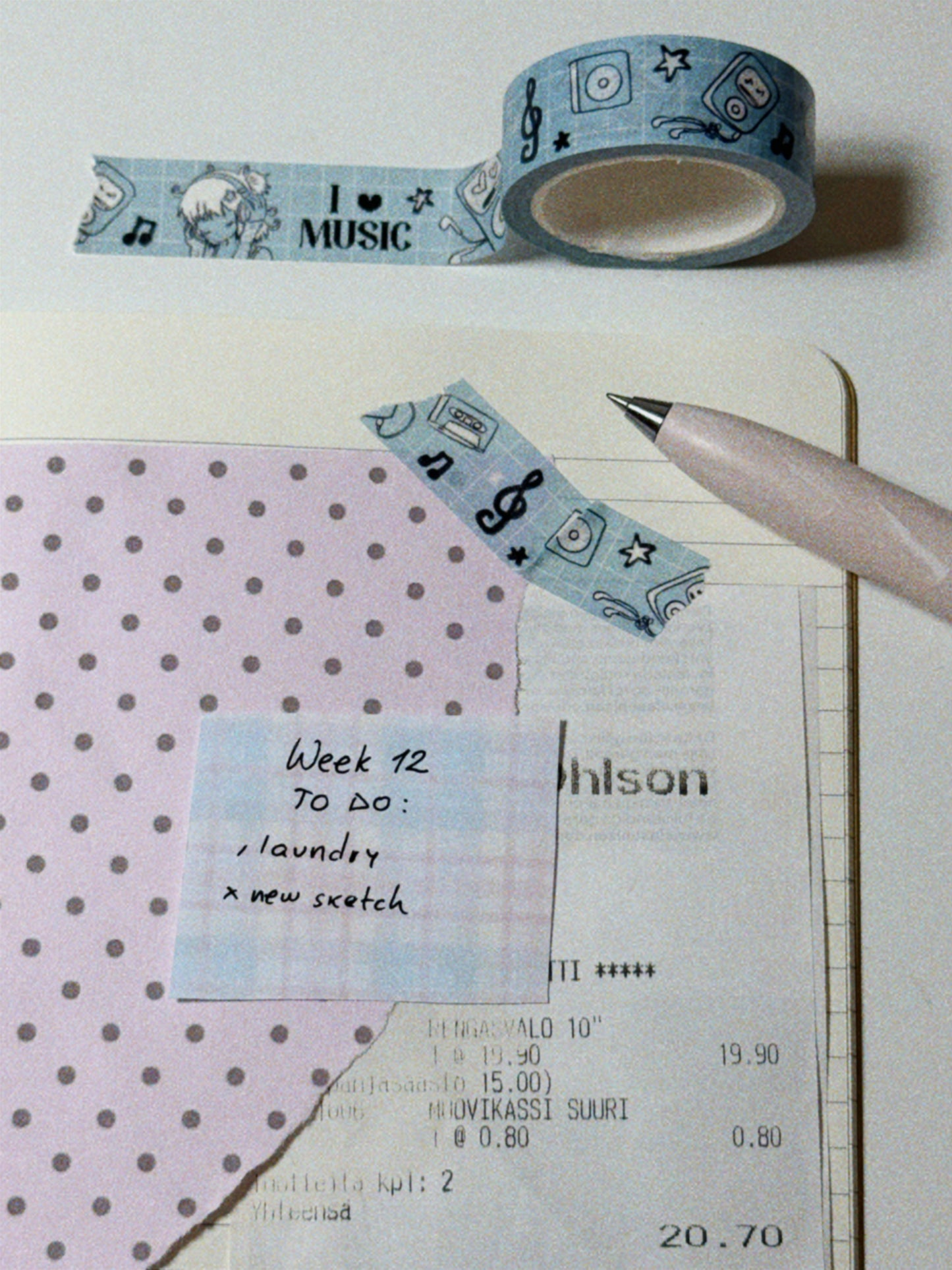 Music Lover Washi - 15mm x 10m