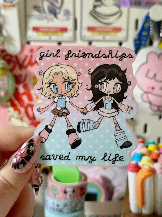 Girl Friendships Sticker