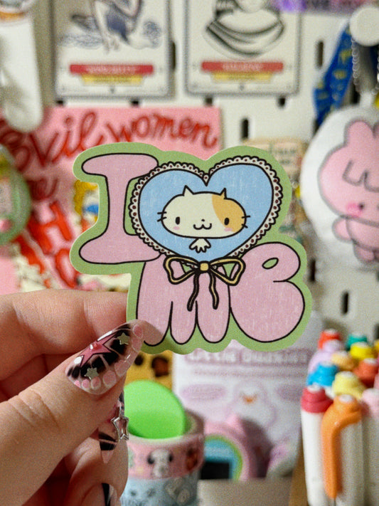 I Love Me Sticker