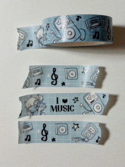 Music Lover Washi - 15mm x 10m