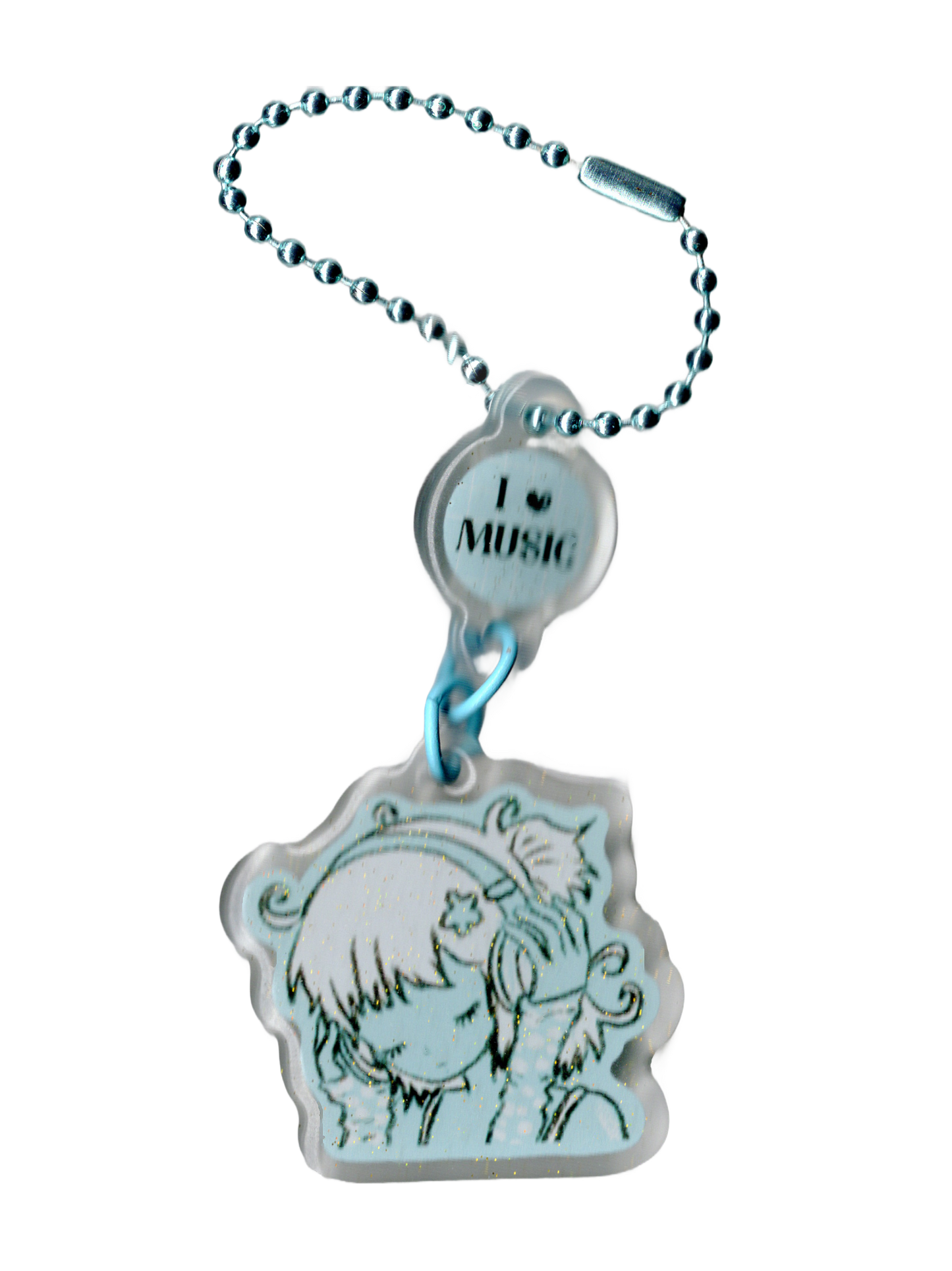 Music Lover Acrylic Keychain