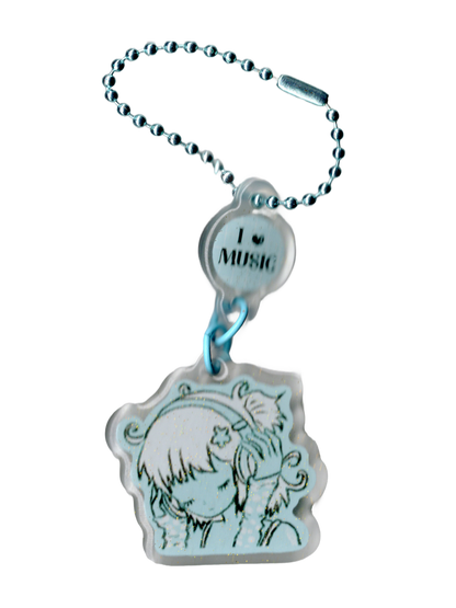 Music Lover Acrylic Keychain