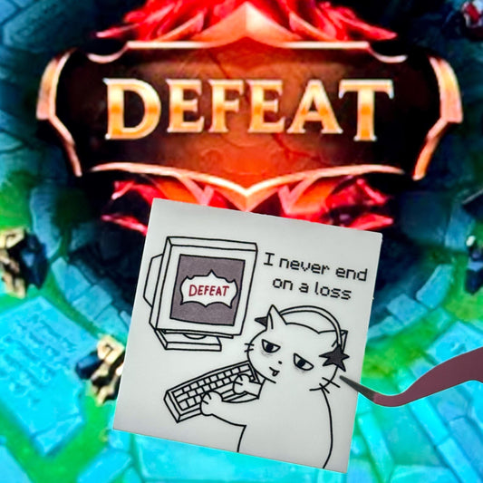 Gamer Cat Sticker