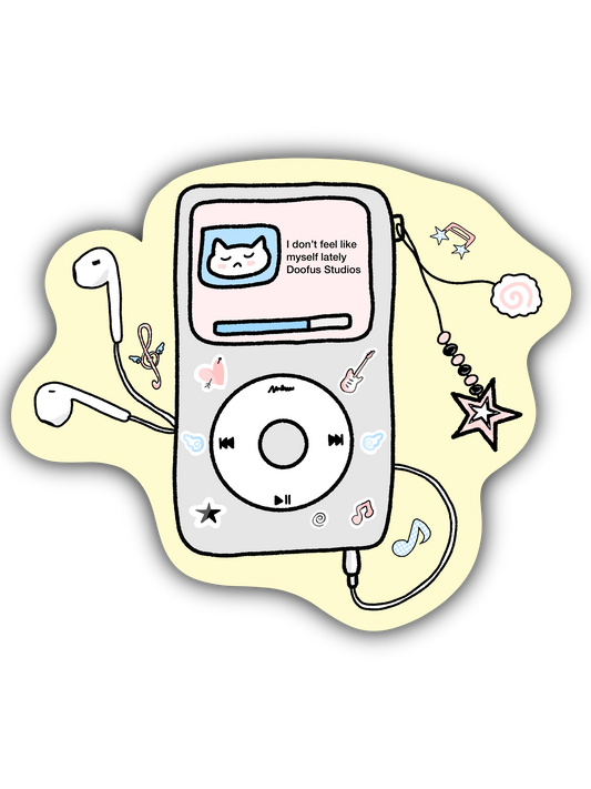 Moody iPod Sticker