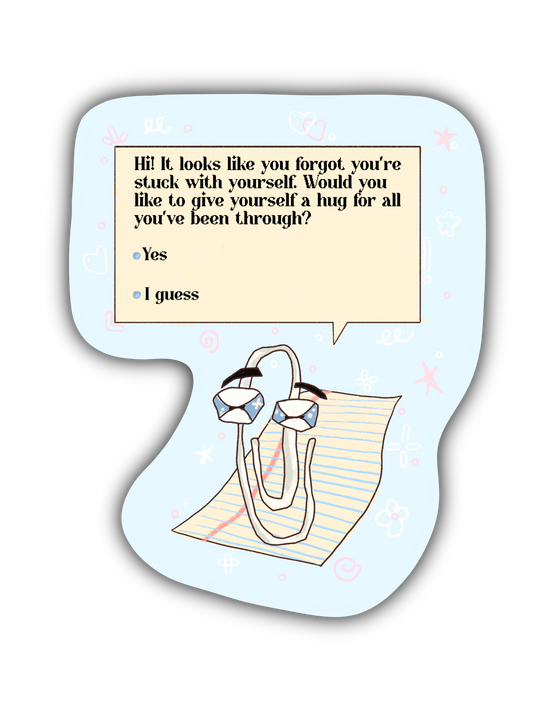 Clippy Sticker
