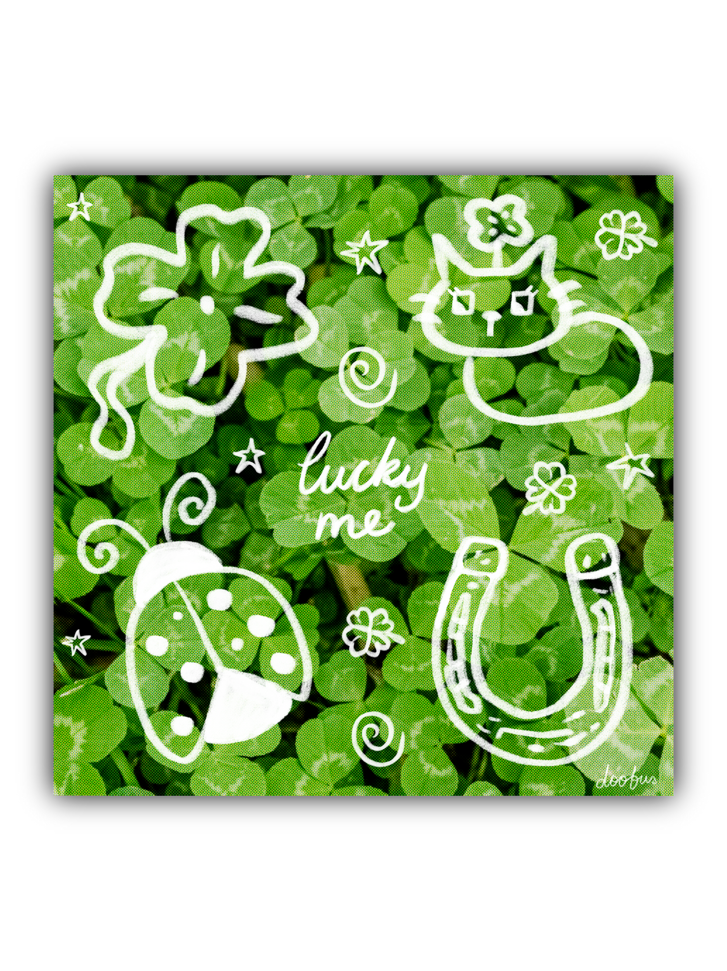 Lucky Clovers Sticker Sheet