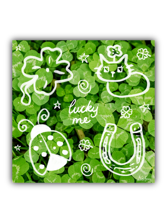 Lucky Clovers Sticker Sheet